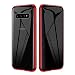 Produktbild CCENJOY Schutzfolie für Samsung Galaxy S10 Panzerglas Privacy Anti Spion Dunkel Folie 3D Vollständige 9H Härtegrad Abdeckung Sichtschutzfolie 360 Grad Komplett Schutzhülle [Rot]