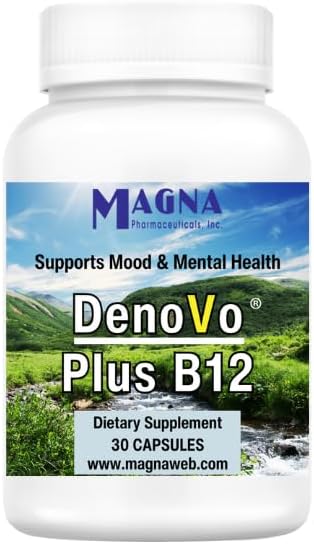 Supplement, 30 Capsules, methylcobalamin, L-methylfolate, GMP, vegan; nerve, brain, cognitive, memory, mood, cardio & blood support
