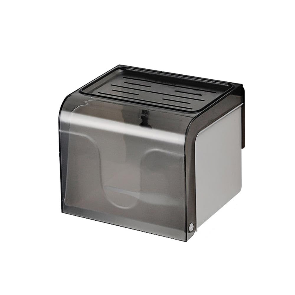 Tissue Holder Dispenser Tissue Box with Shelf for Bathroom Paper Towel Holder Drawer Roll for Living Room