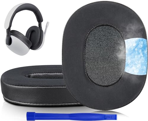 SOULWIT Ersatz Ohrpolster für Sony Inzone H7 (WH-G700) / H9 (WH-G900N) Wireless Gaming Headset, Polster mit Geräuschisolierungsschaum, EIS-Seidenstoff