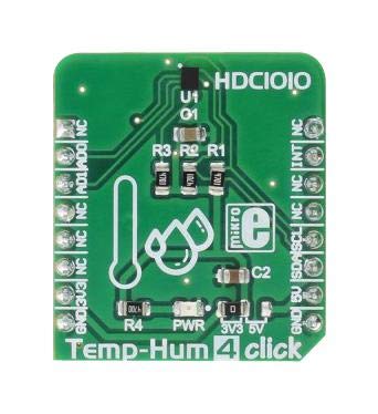MIKROE-2938 - TEMP-HUM 4 CLICK BOARD (Pack of 2) (MIKROE-2938)