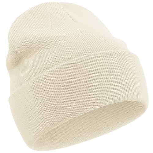 choshion 100% Cotton Beanie Hats for Women Men Winter Soft Warm Knit Cuffed Hats Fisherman Beanie...
