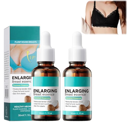 30ml*2Pcs Aceite Reafirmante de Pecho, Bust inTense Oil, Aceite Esencial para Aumentar la Firmeza de los Senos, Aumenta y Realza los Senos, Penetra 6 Veces Mejor que Una Crema Reafirmante serum7-9