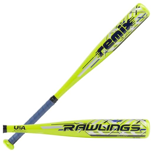 Rawlings | REMIX T-Ball Bat | USA | -12 | Neon Green | 26"