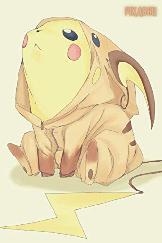 Pikachu: Amazing Pikachu Cover On Your Notebook From Now On. 120 Pages. Creative cover.