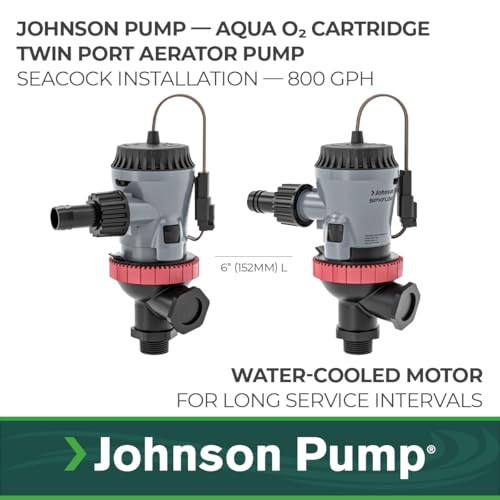 Image of Johnson Pump 10-13650-01 Aqua Twinport Flex-Mount Aerator - 800 GPH