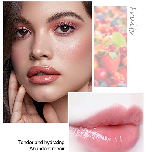 Rosarden Lip Gloss Set,Moisturizing Lipgloss Set , 4PCS Glitter Clear Long Lasting Liquid Lipstick,Glossy Make up Comfort Oil Transparent Kit Fruity Flavors, 1, 1.0 millilitre - Image 4
