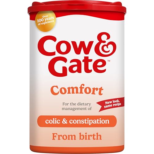 Cow & Gate Comfort Baby Milk Powder Formula, from Birth, 800 g