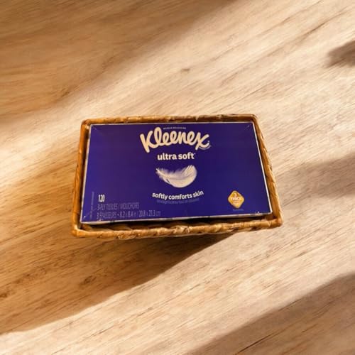 Hand Woven Square Tissue Box Cover Holder