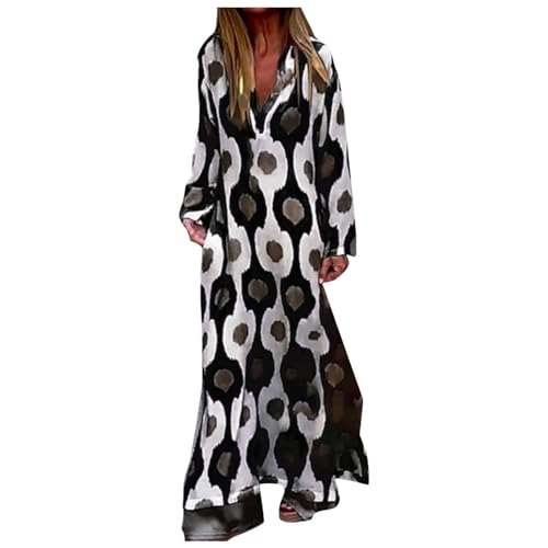 Vestido de verano para mujer 2026 Vestido de manga larga para mujer, plisado, cuello en V, talla grande, vestido largo con escalones, vestido largo casual de manga corta de color sólido vestido de