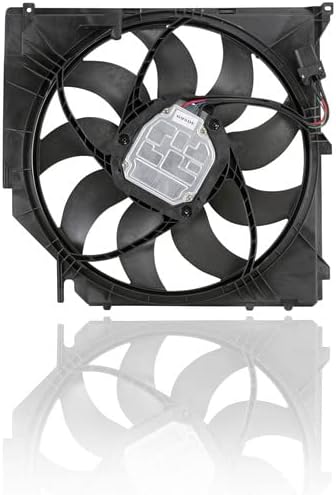 Cooling Direct Dual Radiator and Condenser Fan Assembly for BMW X3 (17113442089)