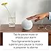 Echo Dot (5th Gen, 2022 release) with clock | International Version with EU Power Adaptor | Smart speaker with clock and Alexa | Glacier White