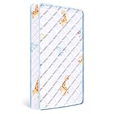 Premium Foam Dual-Sided Crib & Toddler Mattress,100% Knitted Fabric,Premium Fleece-Hypoallergenic,5"