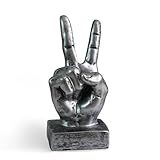 Modèle de Doigt à Geste Rétro: ce modèle de doigt est fabriqué en résine, avec un modelage réaliste et des détails précis.