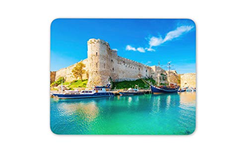 Château Kyrenia Tapis de Souris Pad - Chypre Vacances Mer Voyage # 16279 Ordinateur Cadeau