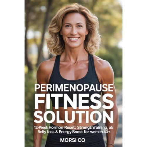 Perimenopause Fitness Solution Audiolibro Por Morsi Co arte de portada