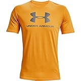Under Armour Men's Sportstyle Logo Short-Sleeve T-Shirt , Yellow Nectar (755)/Concrete , Medium