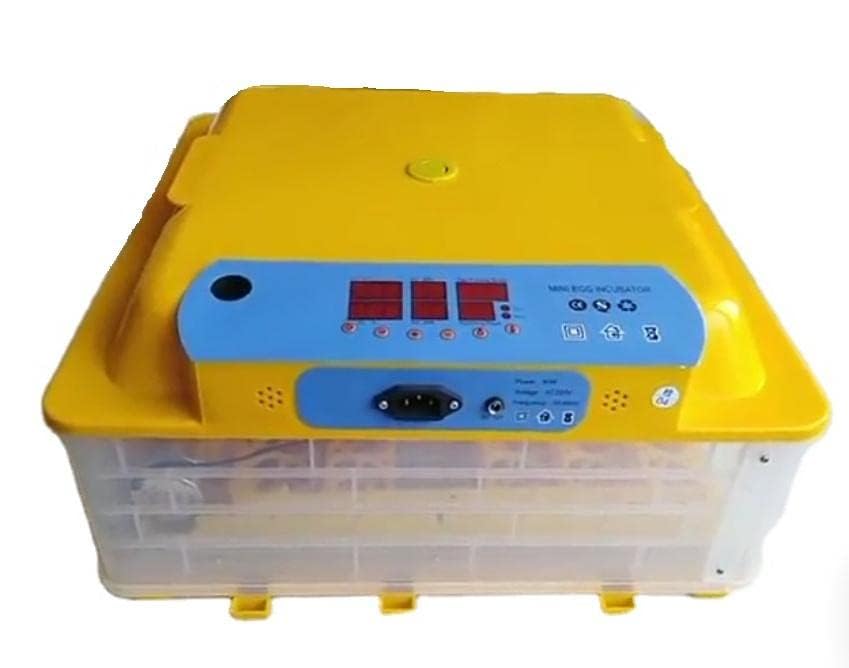 Ndeal Eggs Incubator Large incubators Automatic Dual Power Incubator with auto Turner Temperature Control Incubator for Chicken Duck Goose Butter desi kadaknath Eggs Incubator (‎48 Eggs Incubator)