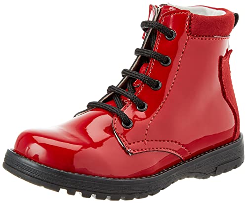 Primigi Play Casual Ankle Boot, Red, 22 EU