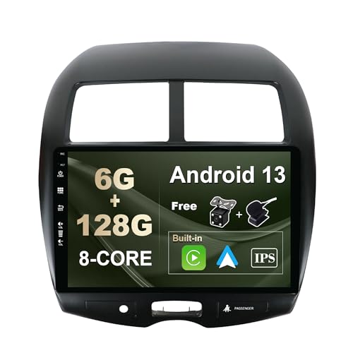 SXAUTO [6GB + 128GB] Android 13 IPS Autoradio für Mitsubishi ASX (2010-2019