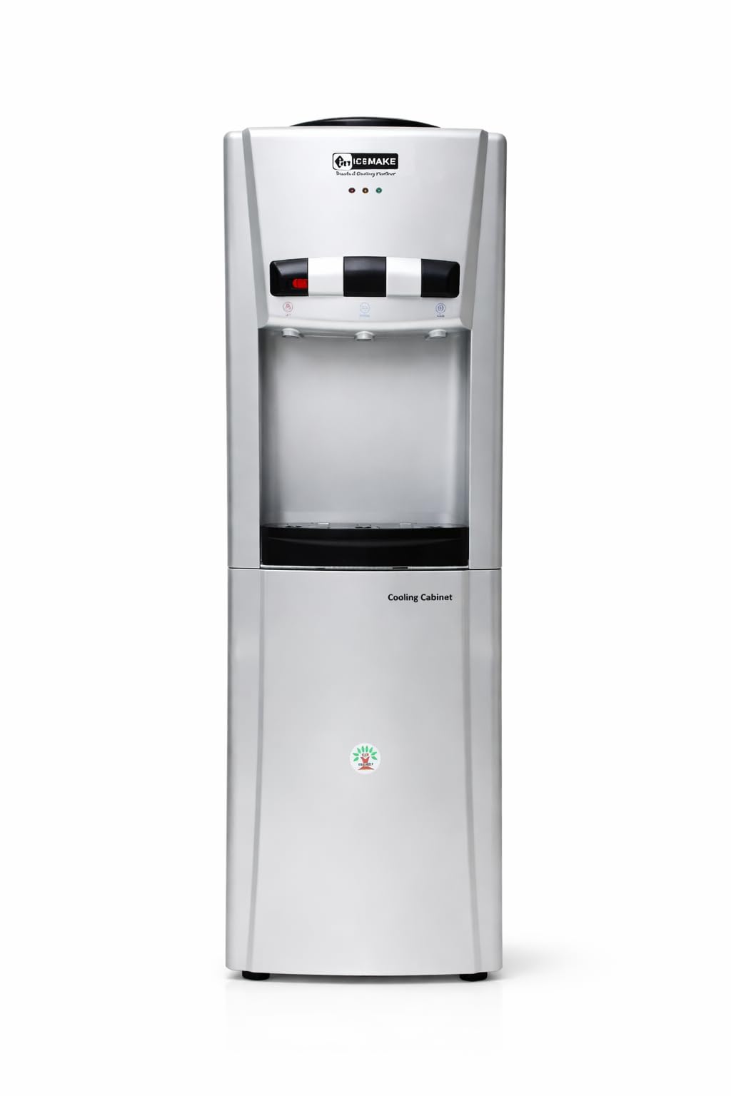 Water Dispenser with Cooling Cabinet, 3 Temperature Modes Hot Cold Normal, 3L/hr Cooling Capacity, 5L/hr Heating Capacity, Child Lock Safety Feature, Freestanding-image-29