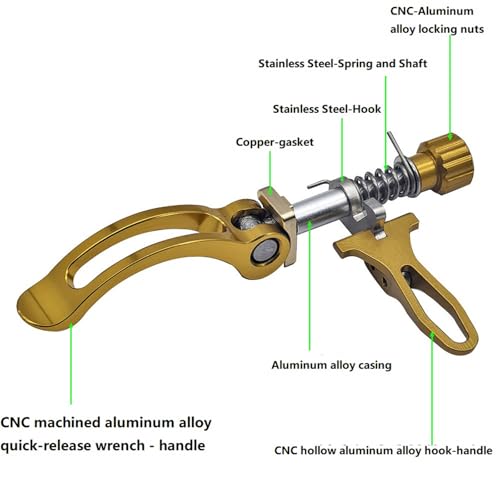 Collier de serrage en aluminium réglable anti-glissement pour vélo