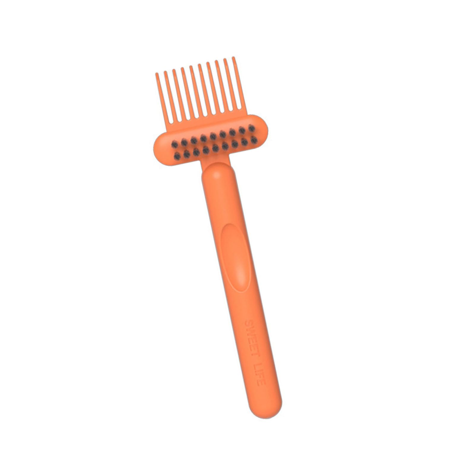 NVOQILIN Combined Brush Cleanser Tool With Stiff Polyamide Bristles For Depilation And Profound Cleansing Consistent All Brushes