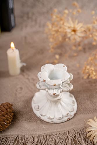 Sofe AMA22 White Candle Stick Holder Vintage thumb #1