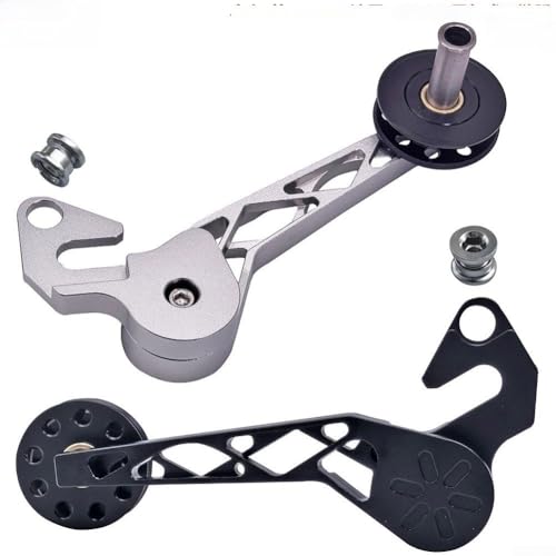 Tensor de cadena de aluminio mecanizado para Brompton P Line con guiado de alta precisión 4