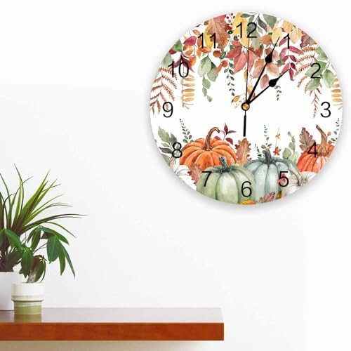 Cosybright ZJP-20240702-SLXM13978CKAACBT Fall Round Wall Clock 10 Inch Bedroom thumb #2