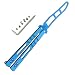 MARCOLO Trainer with Sure Spring Latch for Training and Practice 100% Safety Strong and Durable Full Stainless Steel for CS GO Training (Blue)
