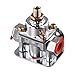 Holley Chrome Carbureted Fuel Pressure Regulator 12-803 Zinc Alloy Replacement Part Compatible with Holley Carburetor Auto Fuel System Component