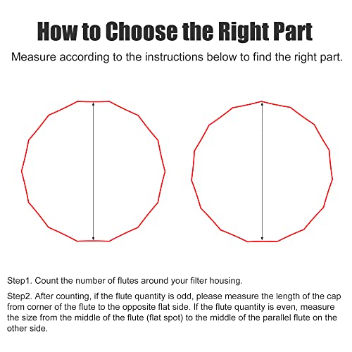 Uxcell 13Mm Square Socket 15 Flutes 73Mm Inside Diameter Cap-Type Oil Filter Wrench Spanner For Car Vehicle #TOP2