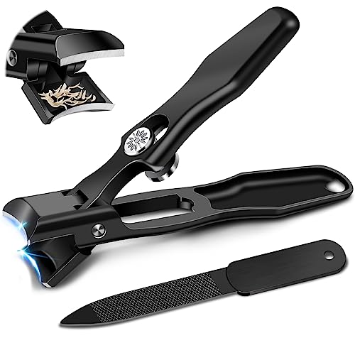 German Nail Clippers for Men with Catcher...