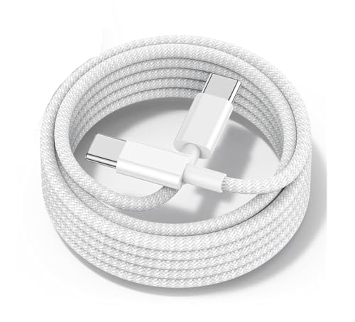 Image of Google Pixel Original Type C To Type C Mobile Data Charging Cable For Pixel 8 Pro /8 /8A /7 Pro /7 /7A /6 Pro /6 /6A /5 /Chromebook Laptop /Buds /And Other USB C Device Support For Nothing Phone 2 /1,30W,1M