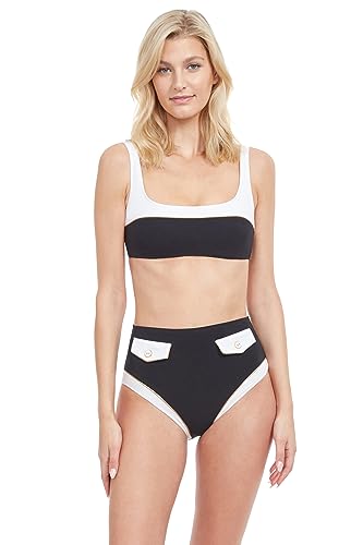 Haut de bikini Gottex carré opaque chic pour femme élégante
