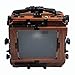 2.4kg New HZX45-IIA Shen Hao Walnut Wood Copper Field Folding 4X5 Large Format Camera