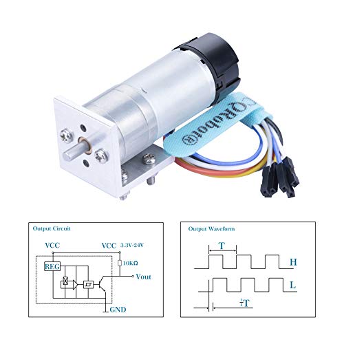 CQRobot Ocean: 74.83:1 MP Metal DC Geared-Down