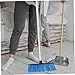 SHERCHPRY Long Handle Cleaning Broom Durable Pet Floor Sweeper Tool for Home Kitchen and Garage Use Easy Assembly Heavy Duty Design for Efficient Garbage Pickup