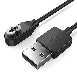 TUSITA Oplaadkabel Compatibel met AFTERSHOKZ Aeropex OpenComm AS800CC ASC100CC – Magnetisch USB Laadkabel Laadstation Oplader Kabel 3,3ft 100cm – Wireless Bone Conduction Hoofdtelefoon Accessoires