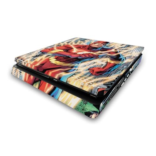 Skin Autocollant Game Peau The Flash DC Comics pour Console Sony PS4 Slim