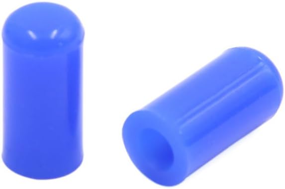 sourcingmap 5Pcs 6mm 1/4" Silicone Blanking Cap Intake Vacuum Hose Bung Blue - Image 3