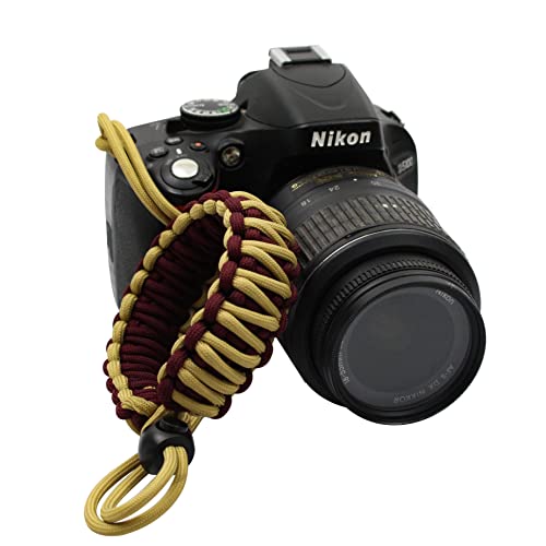 Image of Paracord Wrist | Camera Strap for Robust Hand Grip To Hold All DSLR Camera | Heavy gear | Binocular DCobra