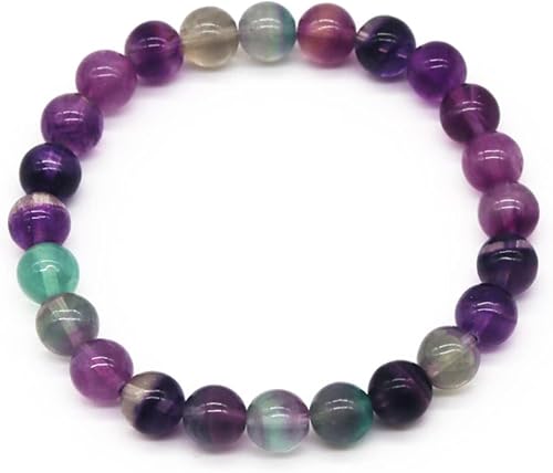 Vista 40 de Single-pack of pure gemstone bracelets Fluorita-10MM,100 mm Tiger Eye,10MM-Tigre rojo,Turmalina negra de 0.472 in,12MM-tigres rojos-9