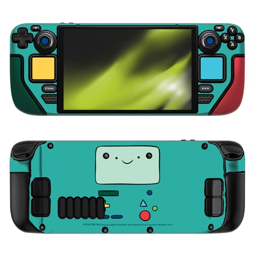 Head Case Designs Adhesivo de vinilo con licencia oficial de Adventure Time BMO Graphics compatible con Steam Deck OLED