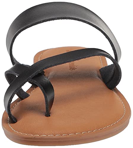 Amazon Essentials Women's One Band Flip Flop Sandal, Black, 7 #TOP1