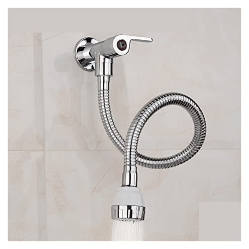 Grifo universal de pared monomando plegable 1A para fregadero 7