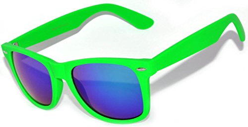 Image of OWL Retro Style Sunglasses 80's Classic Vintage Unisex Nerd Colored Frame