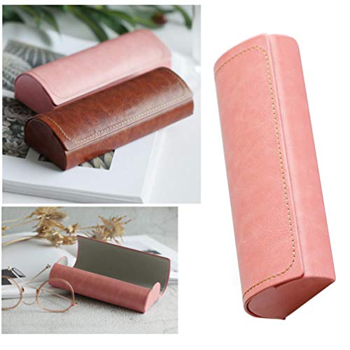 1 Unidade Bolsa De Óculos De Sol De Couro Estojo De Óculos Macio Estojo De Óculos De Couro Estojo De