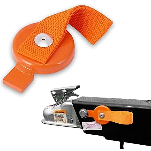 Gadget Beyond Surge Brake Lockout Key, Lock Out Key for UFP Surge Brake Trailer - Magnetic with Heavy Duty Strap - Side Brake Lockout Bracket Compatible with - A-60, A-70, A-75, A-84 Cover